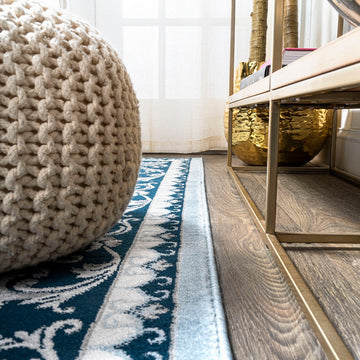 Acanthus French Border Area Rug